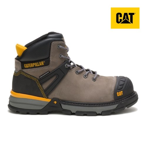 Pánské Pracovní Boty Caterpillar Excavator Superlite Waterproof Nano Toe CSA Hnědé (CZ-9XTS)